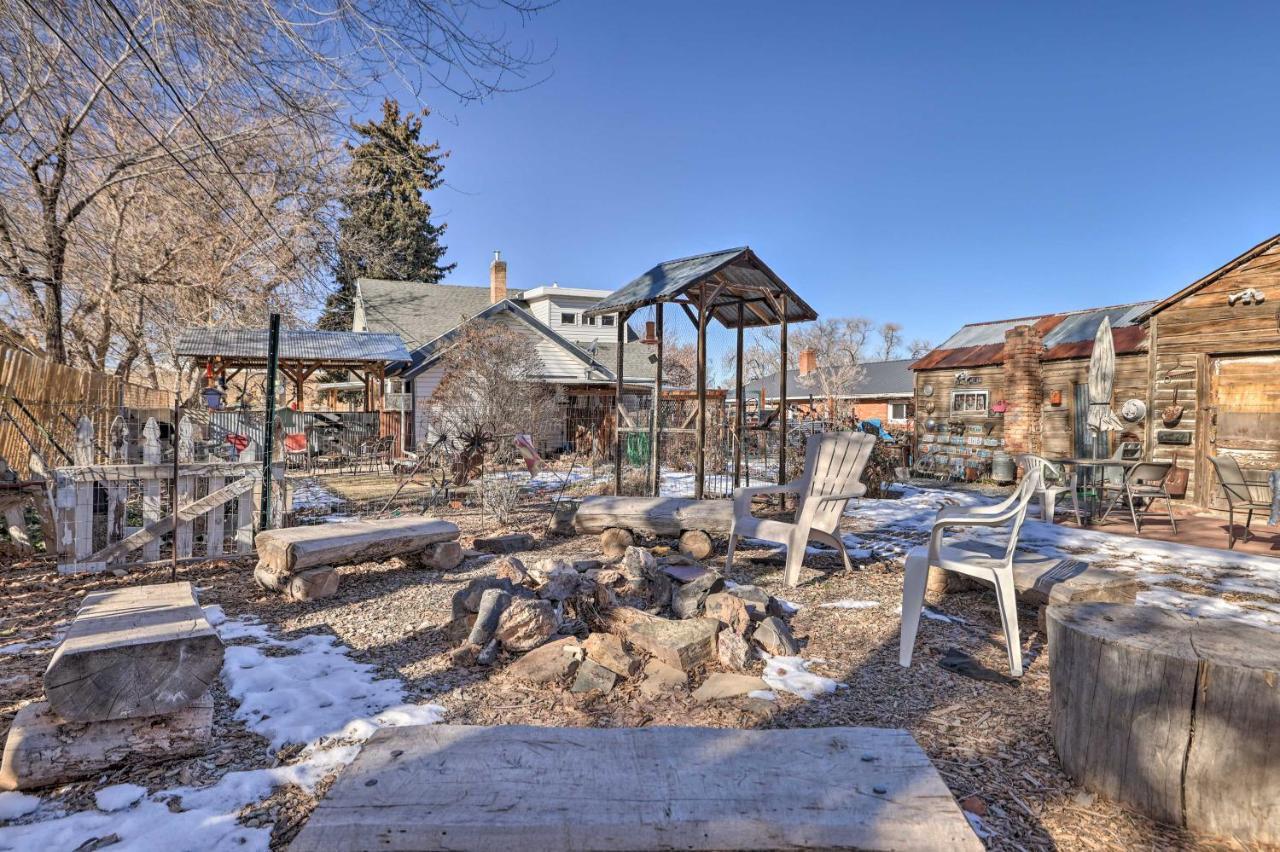 Cozy And Vintage Cedar City Apartment With Fire Pit! Eksteriør billede