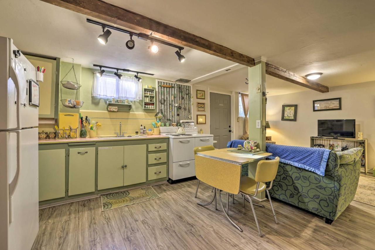 Cozy And Vintage Cedar City Apartment With Fire Pit! Eksteriør billede
