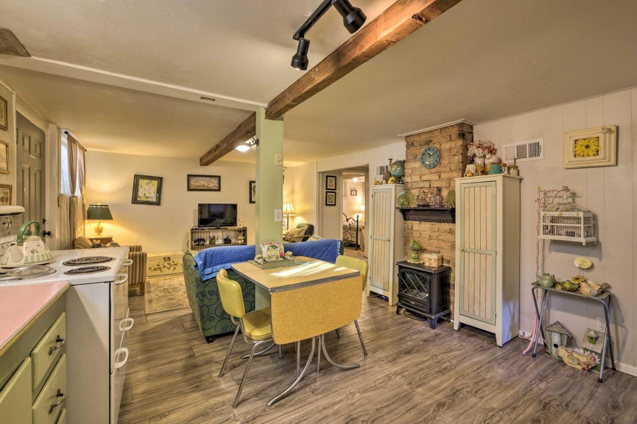 Cozy And Vintage Cedar City Apartment With Fire Pit! Eksteriør billede