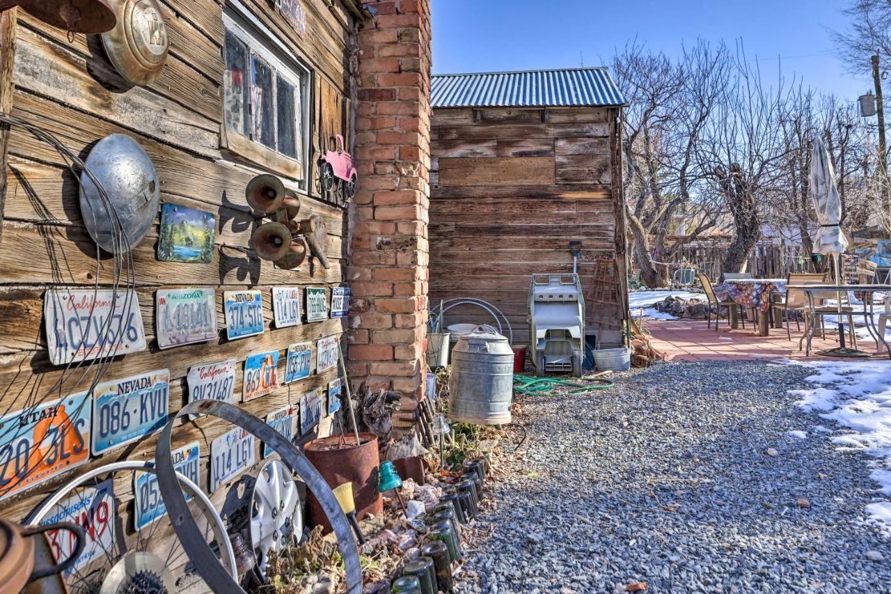 Cozy And Vintage Cedar City Apartment With Fire Pit! Eksteriør billede